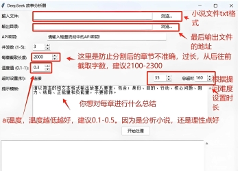 [Windows] 故事分析器v1.0-写作助手