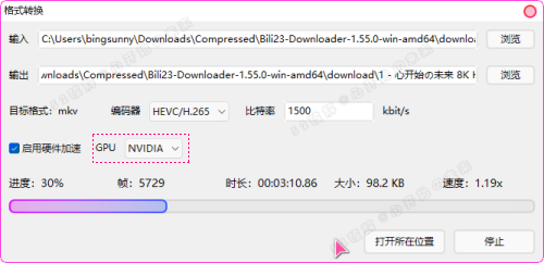 B站视频下载器 Bili23-Downloader v1.55.0 新春版，支持自动高音画质