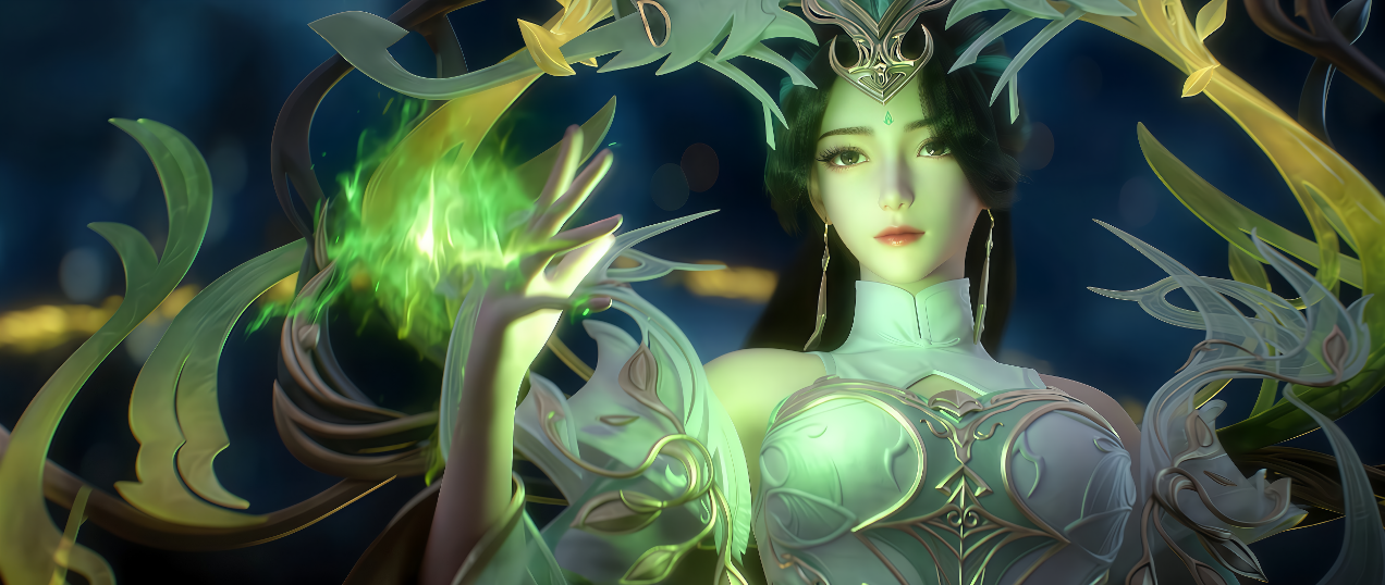 【素材】国漫高清美女素材图片，你的国漫女老婆 ，动漫剪辑素材