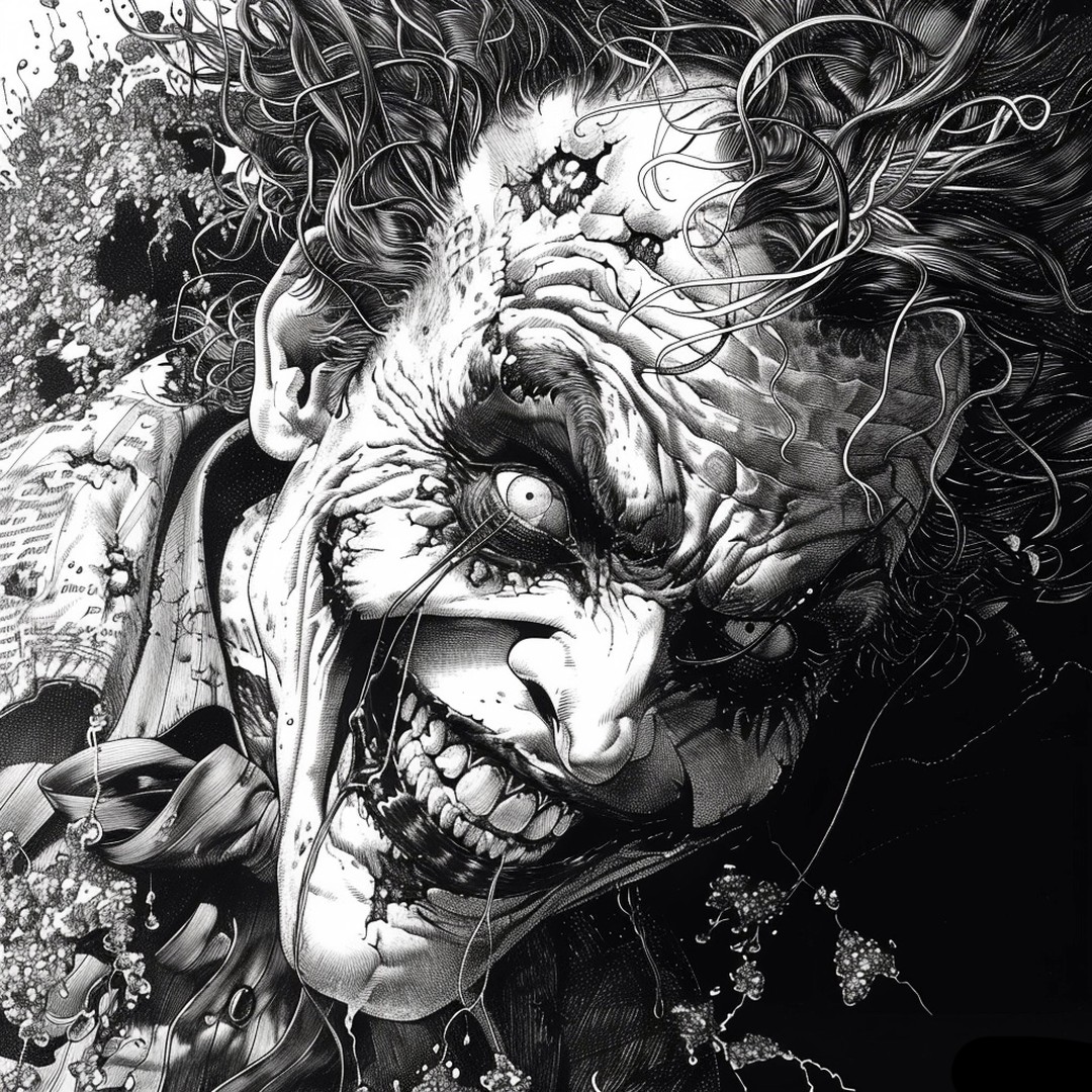 分享5张非常帅气头像的小丑造型张张精选