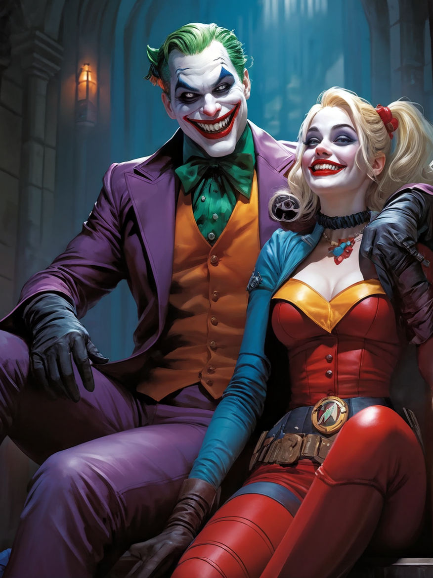 分享5张非常帅气头像的小丑造型张张精选